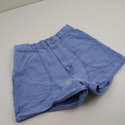 Vintage Patagonia 3'' Stand Up Hiking Shorts Womens 10 0/00 Blue Canvas High Rise