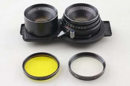 [MINT w/Filter] Mamiya Sekor 80mm f/3.7 TLR Lens For C220 C330 From JAPAN