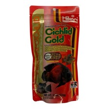 Hikari Cichlid Gold Fish Food 3.5oz Medium Floating Pellets   Color Enhancing