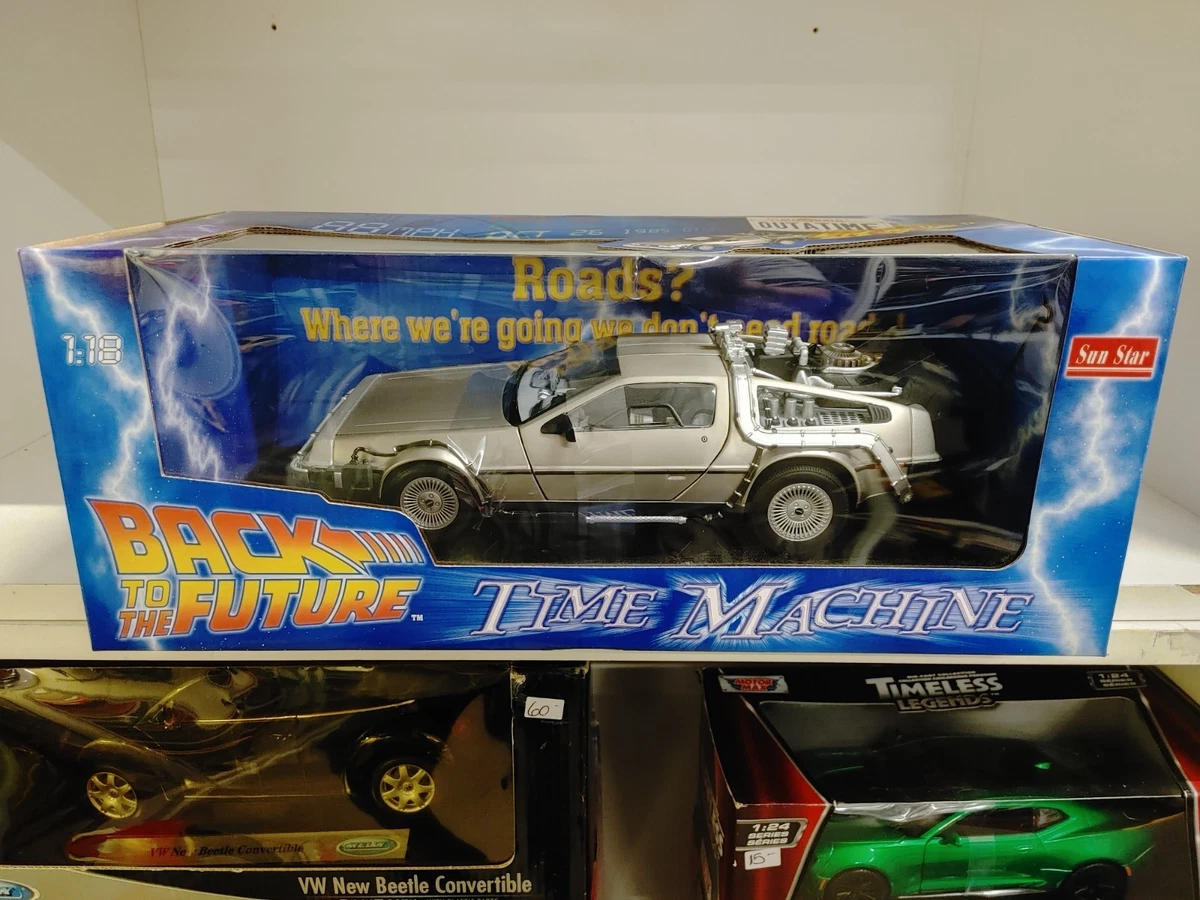 ミニカー Sun Star 1/18 Back to the Future DMC Sunstar Back to the Future 1:18 Scale Diecast Cars, Trucks & Vans