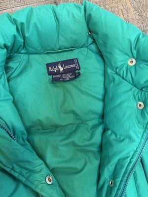 Vintage 80's Polo Ralph  Lauren Womens Down Jacket 's Size M