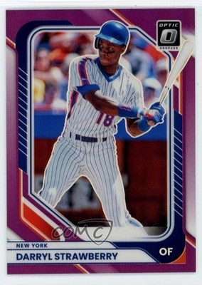 2026 Panini Donruss Optic Purple Prizm /49 Darryl Strawberry #35 1ty1