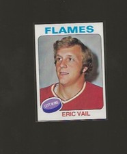 1975-76 TOPPS ERIC VAIL #135 NRMT HIGH GRADE