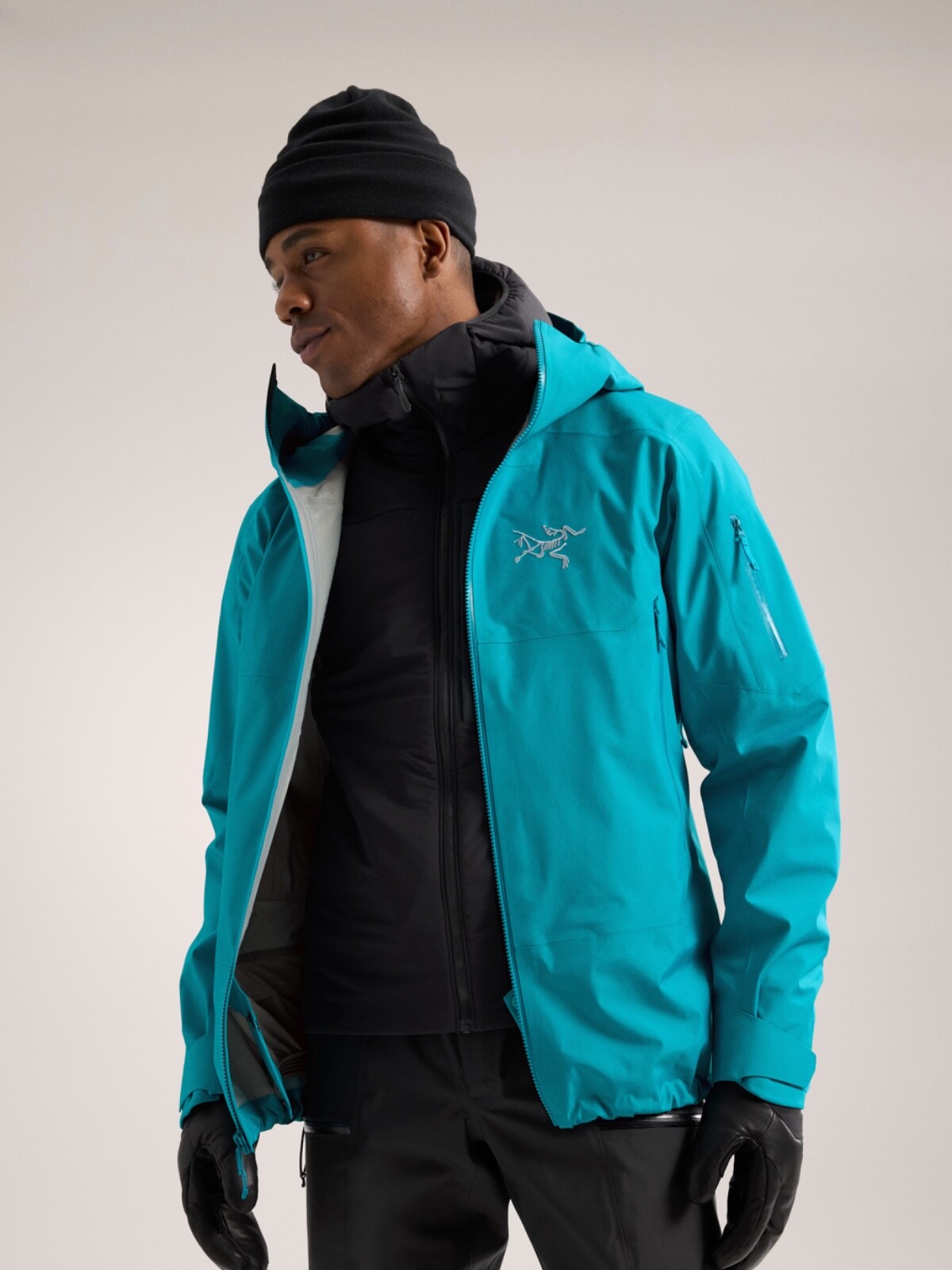 ARC'TERYX Giacca uomo Arc’teryx Sabre blu Tetra StormProof Goretex Shell XXL $750 nuova con etichette