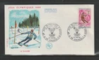 France 1968 SG1779 FDC (Grenoble) Winter Olympic Games, Grenoble-Downhill Slalom