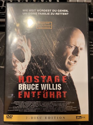 Hostage - Entführt DVD 2-Disc Edition im Pappschuber Sehr Guter Zustand (346)