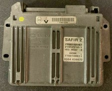 Calculateur décodé RENAULT 7700112767 HOM7700108811 21652514-1 SAFIR2 35 PINS