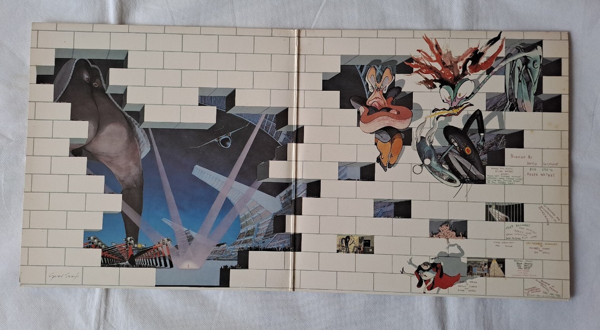 Pink Floyd The Wall SHDW411 STEREO UK盤 LP PINK FLOYD -THE WALL 1979 VINYL DOUBLE ALBUM UK 1ST PRESS