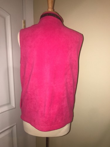 SUSAN GRAVER SYTLE SZ SMALL POLYESTER FLORAL ZIP UP WOMEN VEST SWEATER CCR - Picture 3 of 11
