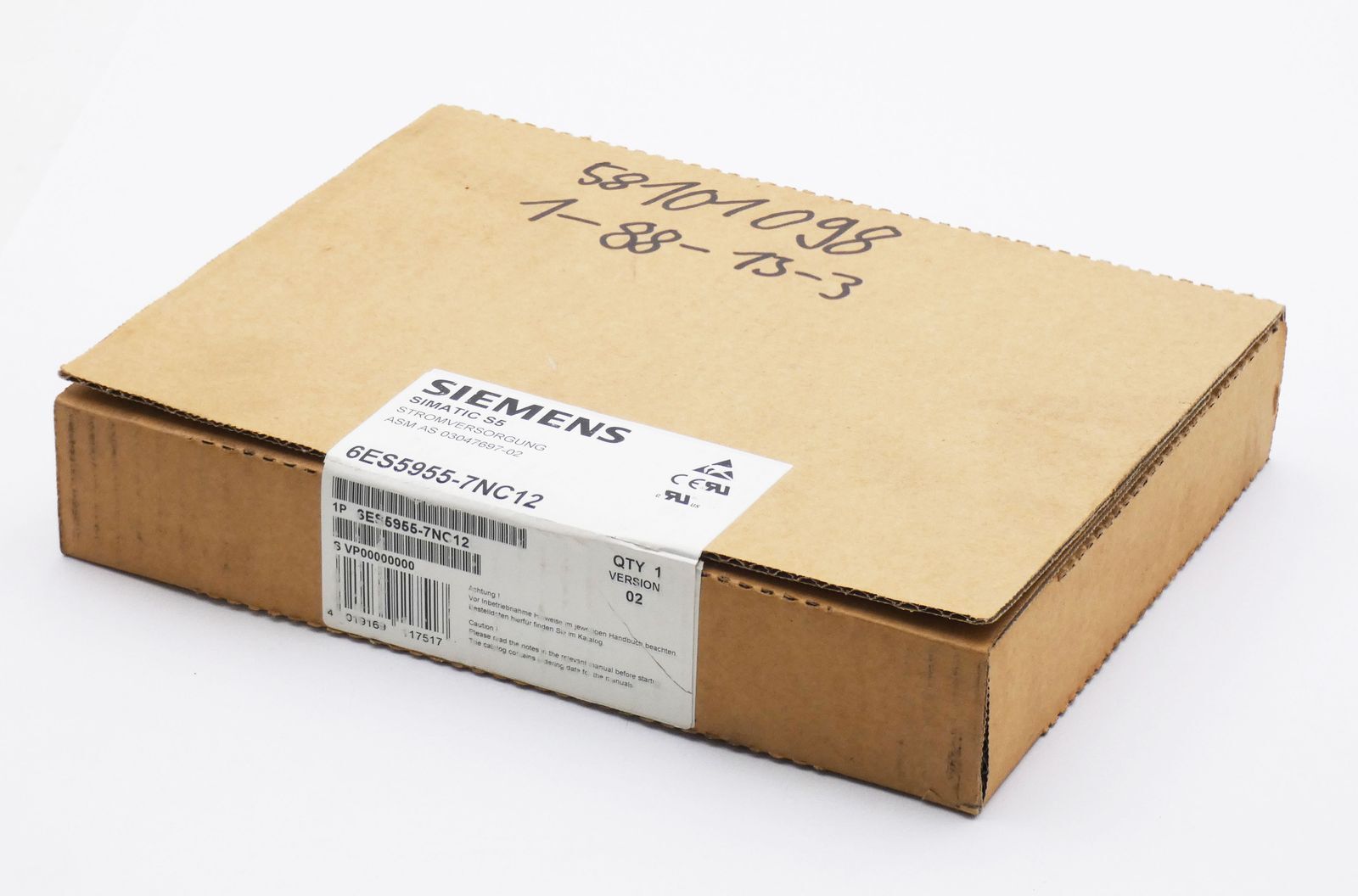 Siemens Simatic S5 6ES5 955-7NC12 Ver. 02 -sealed-