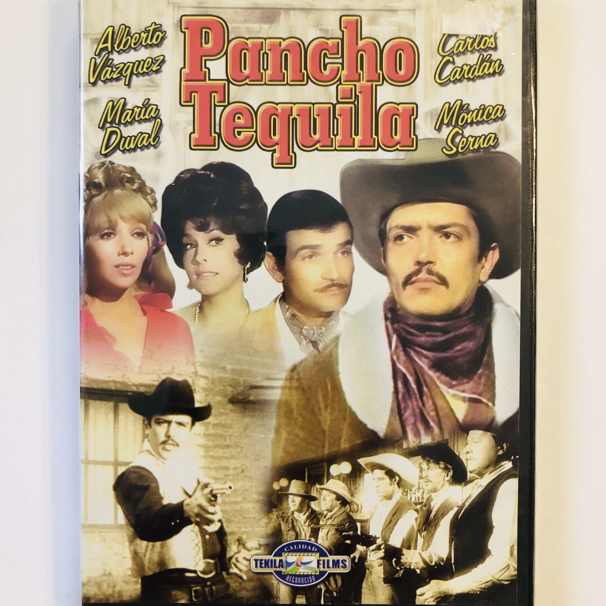 DVD PANCHO TEQUILA ALBERTO VAZQUEZ CARLOS CARDAN MARIA DUVAL MONICA SERNA |  eBay