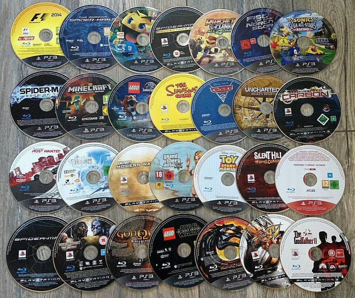 Random Game Bundle of 30 Games Disc PlayStation 3 - PS3 Instant