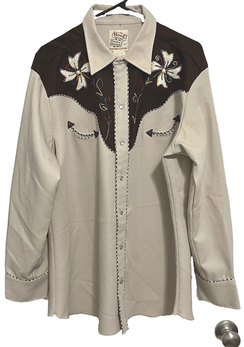 Chemise vintage H Bar C California Ranchwear des
