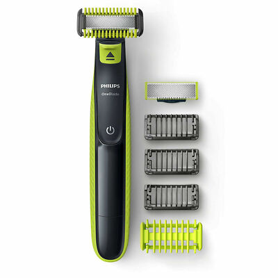 Philips OneBlade QP2620/25 Akku-Nass- & Trockenhaarschneider Rasierer 5 Aufsätze