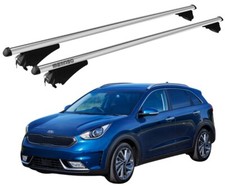 Dachträger Für Kia Niro (De) 2016-2021 Mit Diebstahlschutz MENABO Silber
