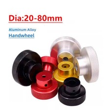Aluminum Knob CNC Revolving Handle Diameter 20~80mm for Milling Machine Lathe