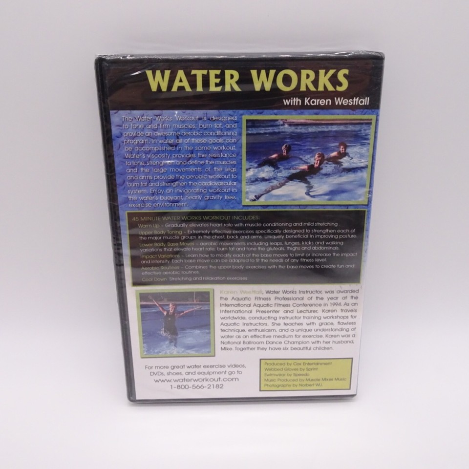 Water Works Shallow Water Aerobic Workout (DVD) New Sealed eBay