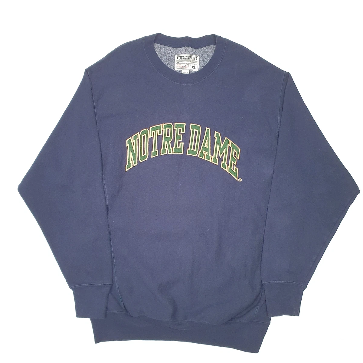 Notre dame crewneck sweatshirt 2024 mens