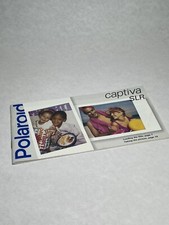 Polaroid Captiva SLR Camera Instructions Booklet
