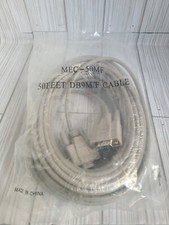 MEC-50MF 50FT DB9M/F Serial Cable New in package
