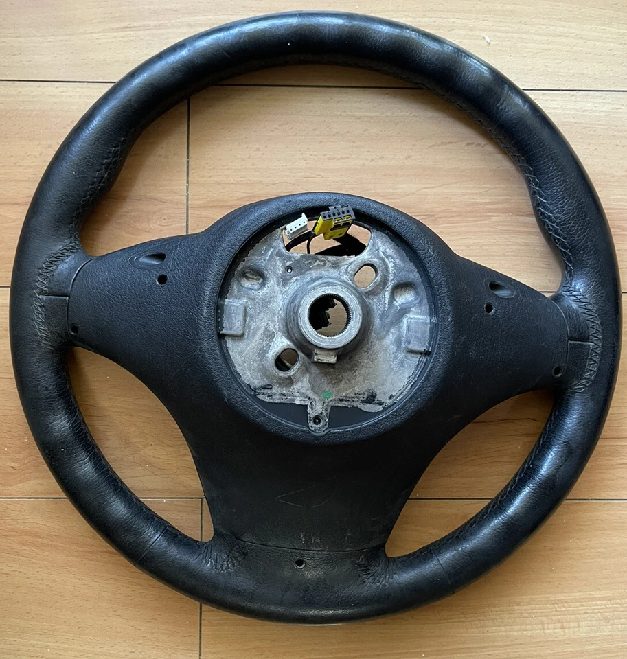BMW X5 2004-2006 volante de cuero OEM Foto 2 de 2
