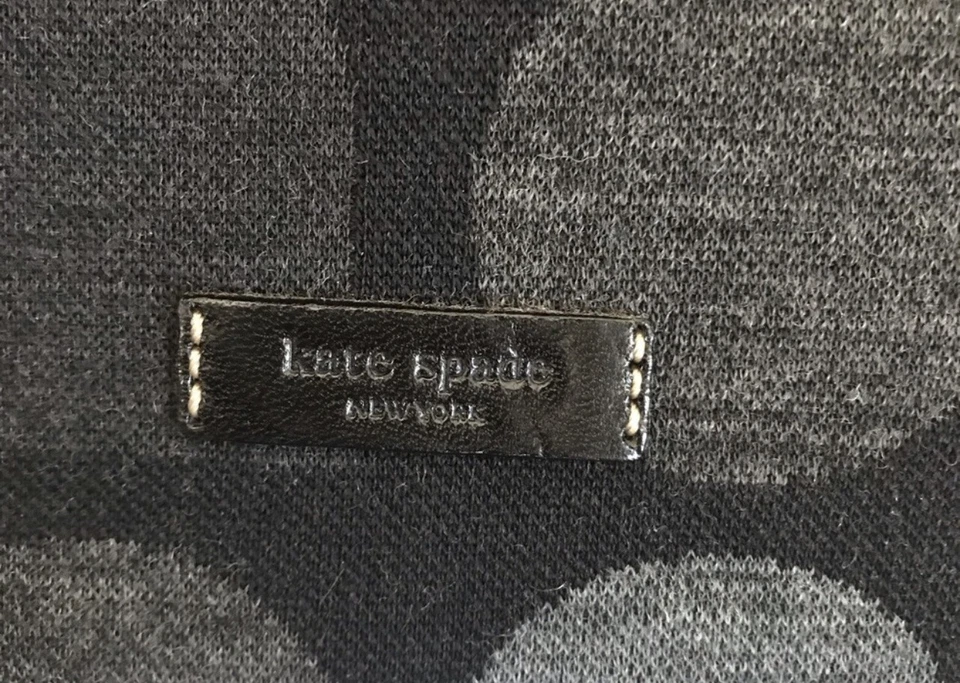 Bolso Cartera Kate Spade Dream Box Negro y Gris *RARO* Foto 4 de 4