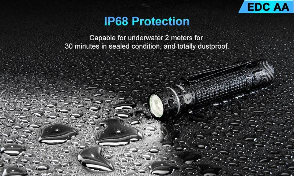 LUMINTOP EDC AA 600 Lumens Mini LED Flashlight, A 14500 Battery Included - Image 3 of 4