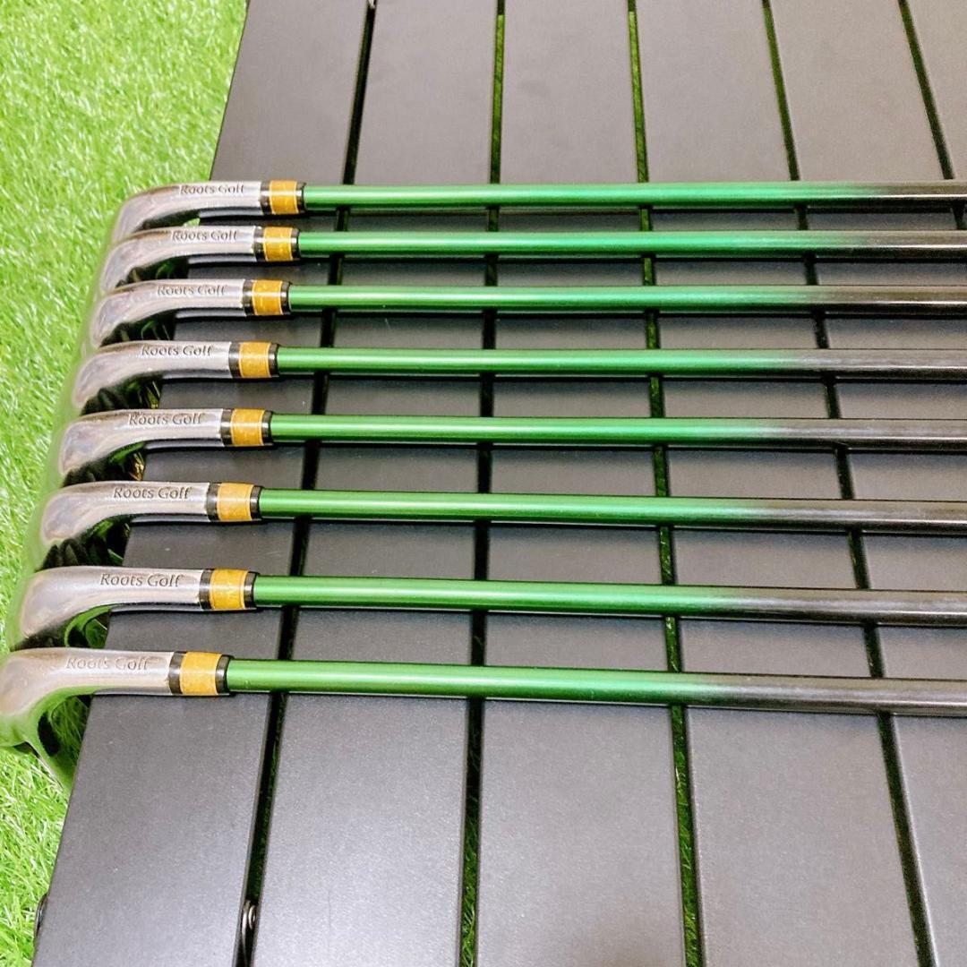 Golf Iron Set Roots Golf Super AerMet Karyou (SR) 8pcs 6-S