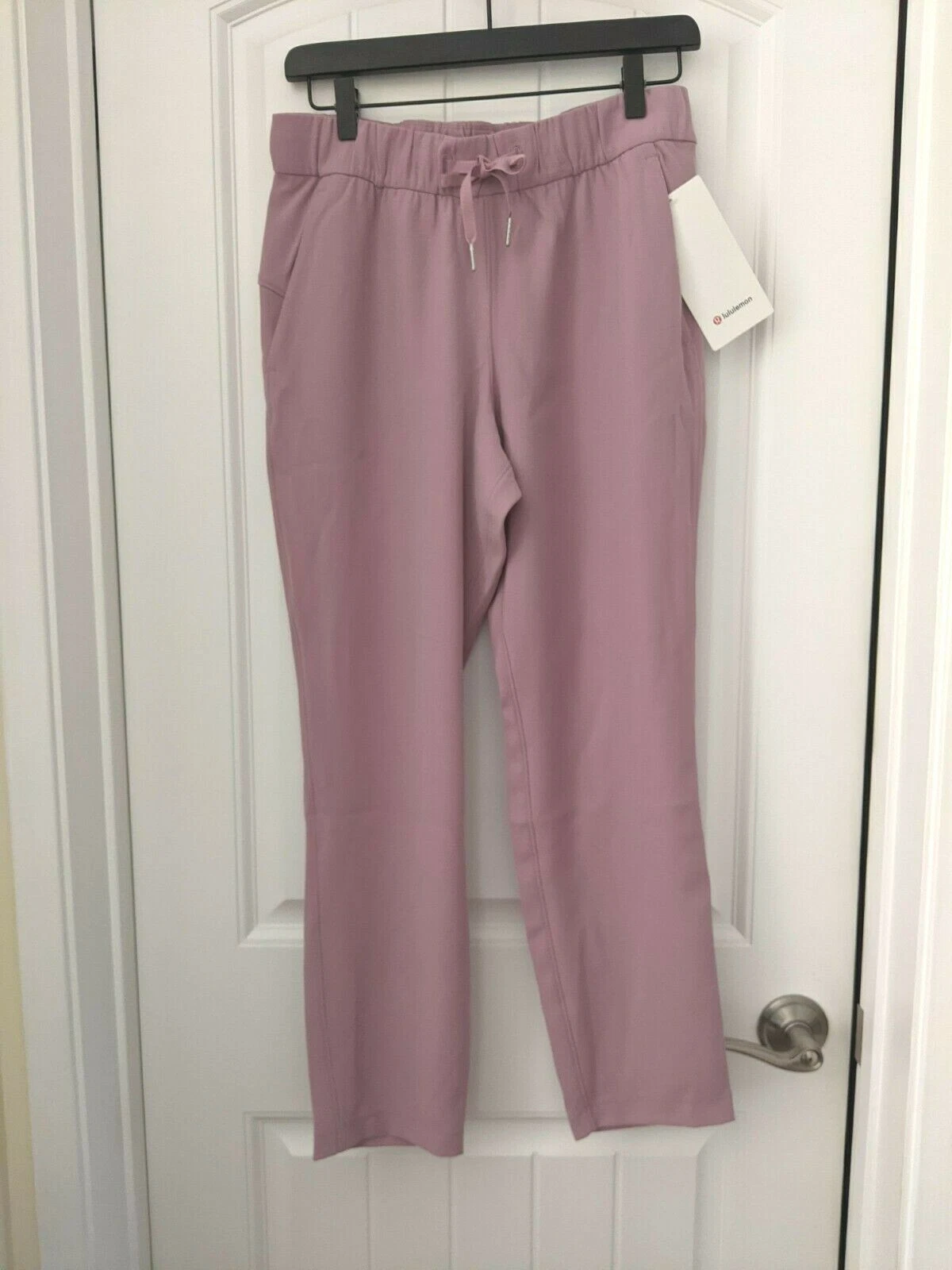 Lululemon On The Fly 7/8 Pant (Woven) 6 8 10 12 Pink Taupe PKTP Mid-rise 27" NWT