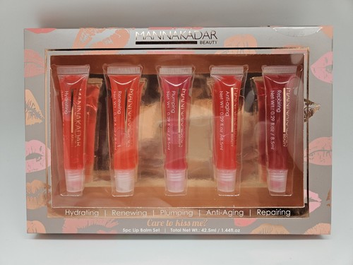 5 Stück Manna Kadar Lippenbalsam Set Juicy Tubes Hydrate Renew Repair Plump Repair - Bild 1 von 4