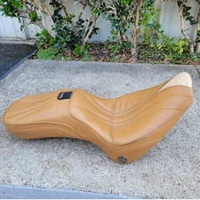 Corbin STO-GL For Harley Davidson Softail Tan Leather 2000+UP