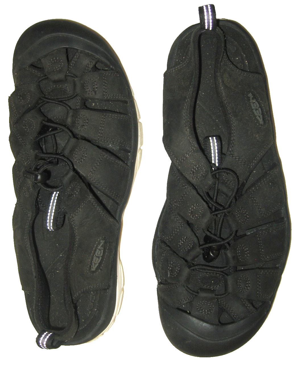 Sandali da uomo KEEN neri in pelle nabuk Newport #1016865 escursionismo acqua 11 44 5