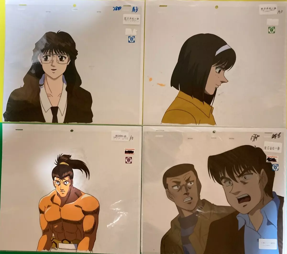 Original Hajime no Ippo Anime Cel (Set of 2)