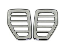 HPC Hummer H3 y H3T 06-10 Cubiertas de luz marcadora cromadas lisas Billet (par)