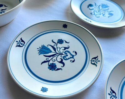 RARE 1960s Vintage LOT Noritake Progression China Blue Haven 50