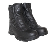 Thorogood 834-6762 Mens Boots Sz 13 M Side Zip Tactical SWAT Black Leather