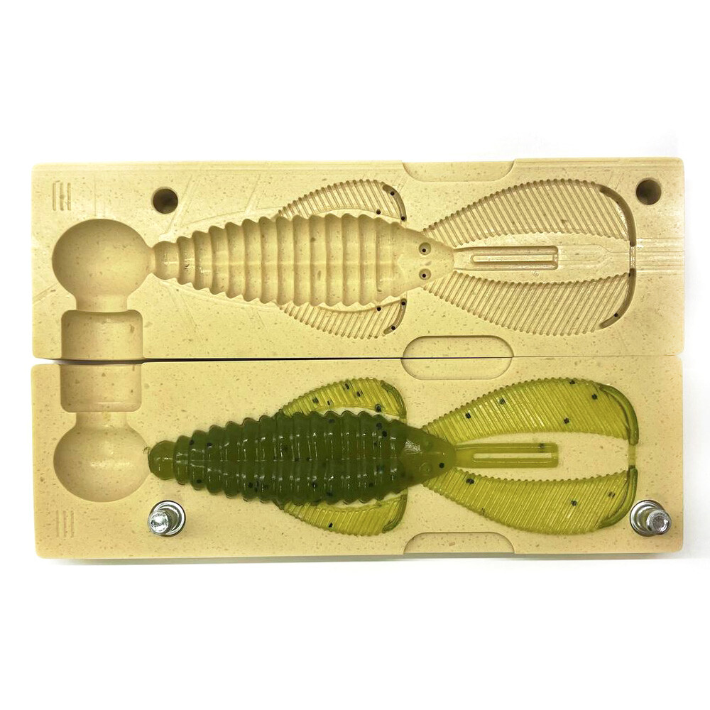 Soft Plastic Lure Molds Lure Making Injection Molds Rage Ned Bug 4'' eBay