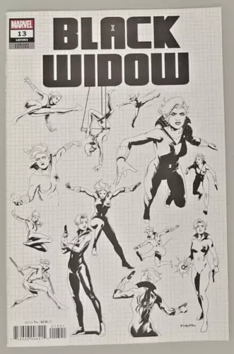 Black Widow #13 Pimentel 1:50 Design Variant
