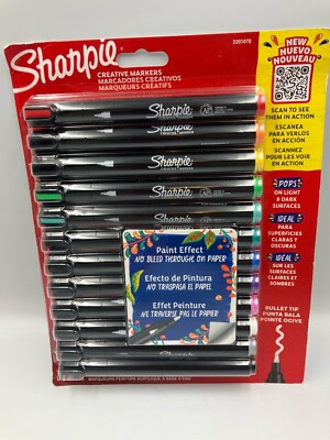 Sharpie Creative Marker, 12 Stück. Mehrfarbig