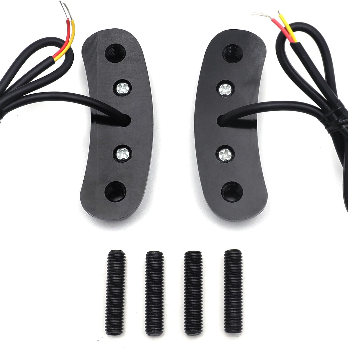 落日松 New Rage Cycles LED Front Turn Signals w.Block Off Plates