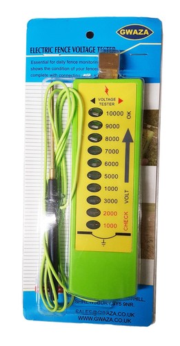 Gwaza Light Up Electric Fence Tester - Illuminates Voltage 1000V - 10000V Farm - Picture 4 of 4