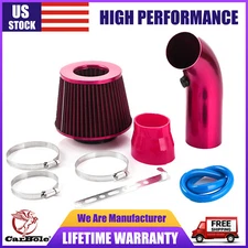 Cold Air Intake Filter Induction Kit Pipe Power Flow Hose System Car Auto Part