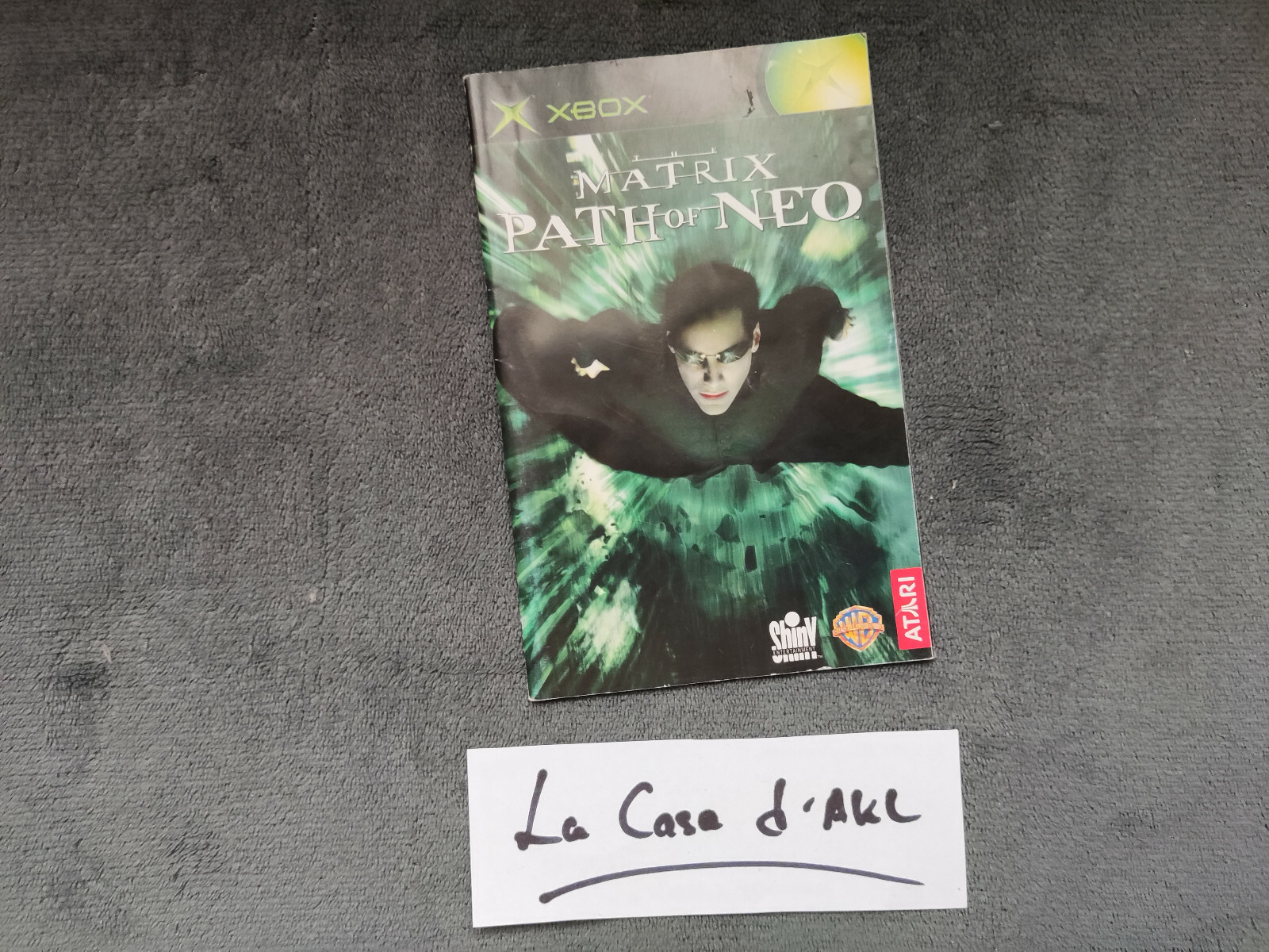 Notice pour XBOX Classic 1st Gen - PAL FR - The Matrix Path of Neo