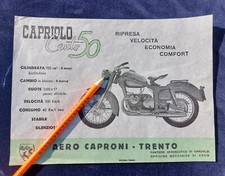 CAPRIOLO 150 AERO CAPRONI TRENTO  RARO VOLANTINO 