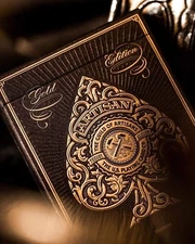 NEW Theory Eleven Artisan Playing Cards - Gold Edition (SEALED)