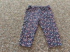 Carter's Simple Joys Girls Blue Pink Floral Leggings 12M
