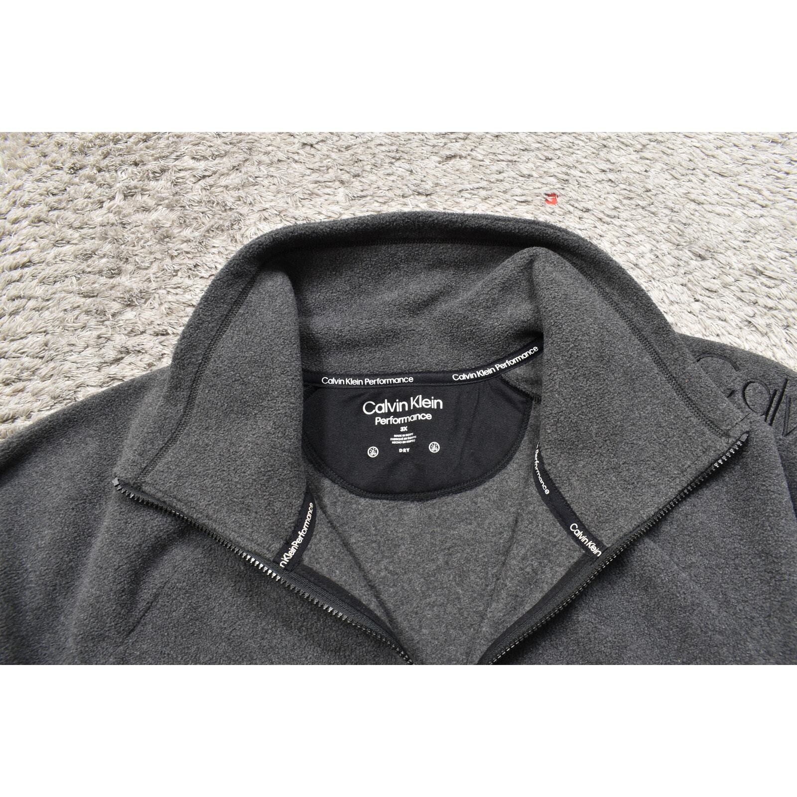 Calvin Klein Gray Basic Jacket 3X Plus Polyester … - image 8