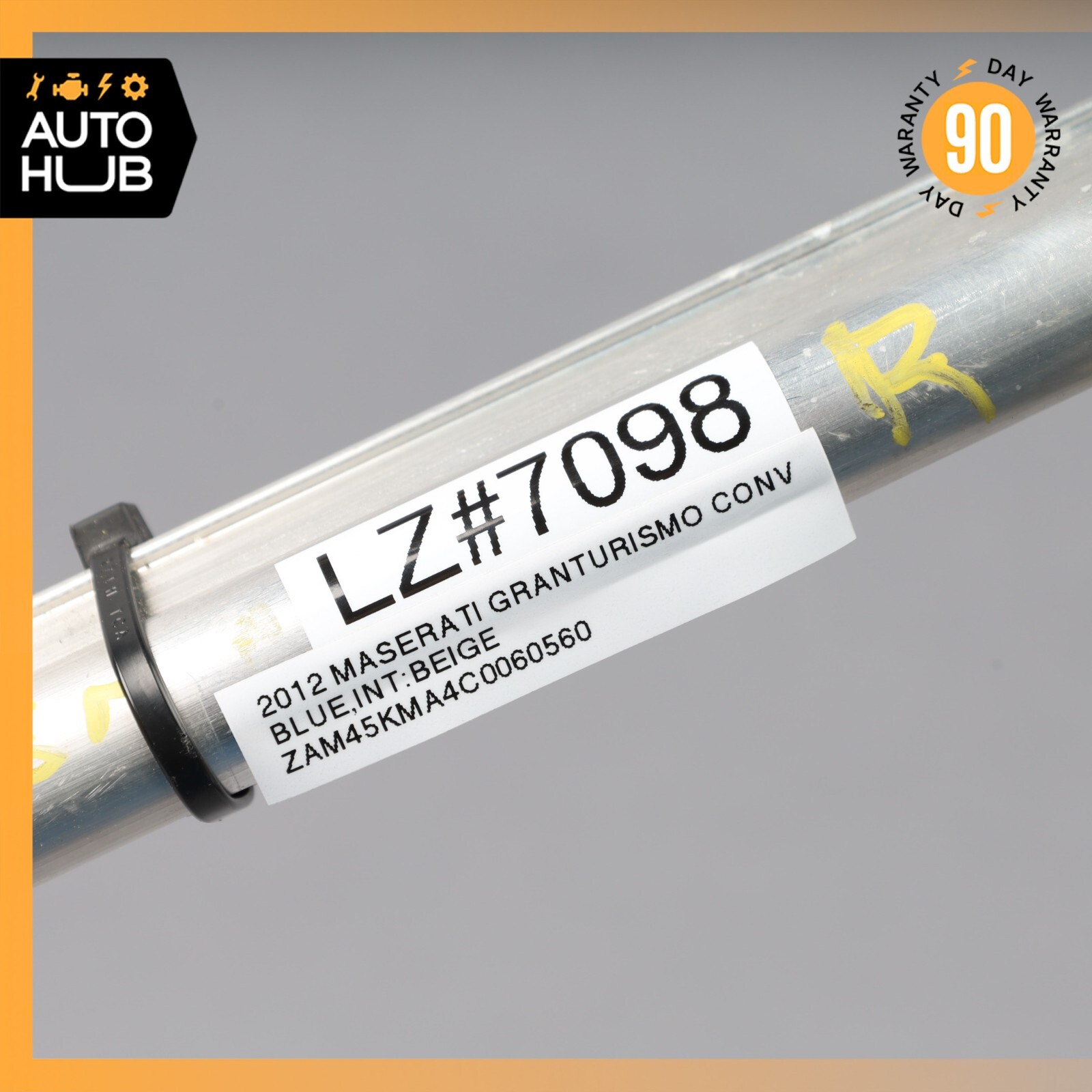 10-19 Maserati GranTurismo M145 Right Side Tonneau Cover Lift Cylinder OEM 25k
