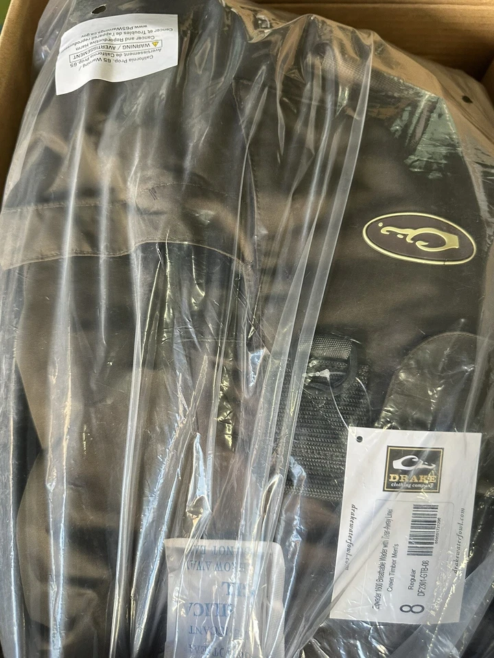 DRAKE WATERFOWL EQWADER 1600 BREATHABLE WADERS. REGULAR SIZE 8. BEST DEAL. $349 - Image 4 of 4