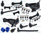 Steering Kit Dodge Ram 2500 Van 4000 LB Upper Arms Tie Rods Ends Idler Arms Sway